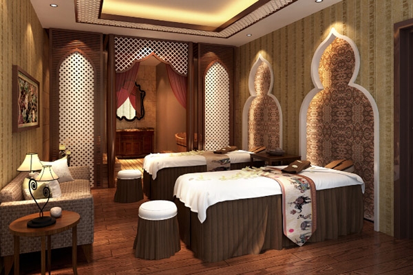 高端美容院装修效果图