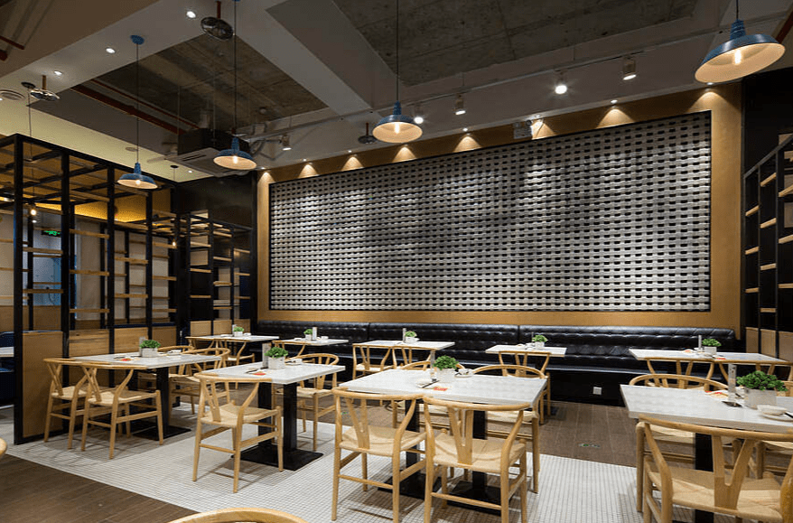 空间有限的餐厅设计欣赏