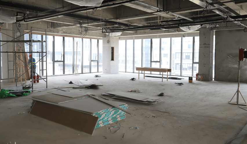 办公室升级改造施工现场图