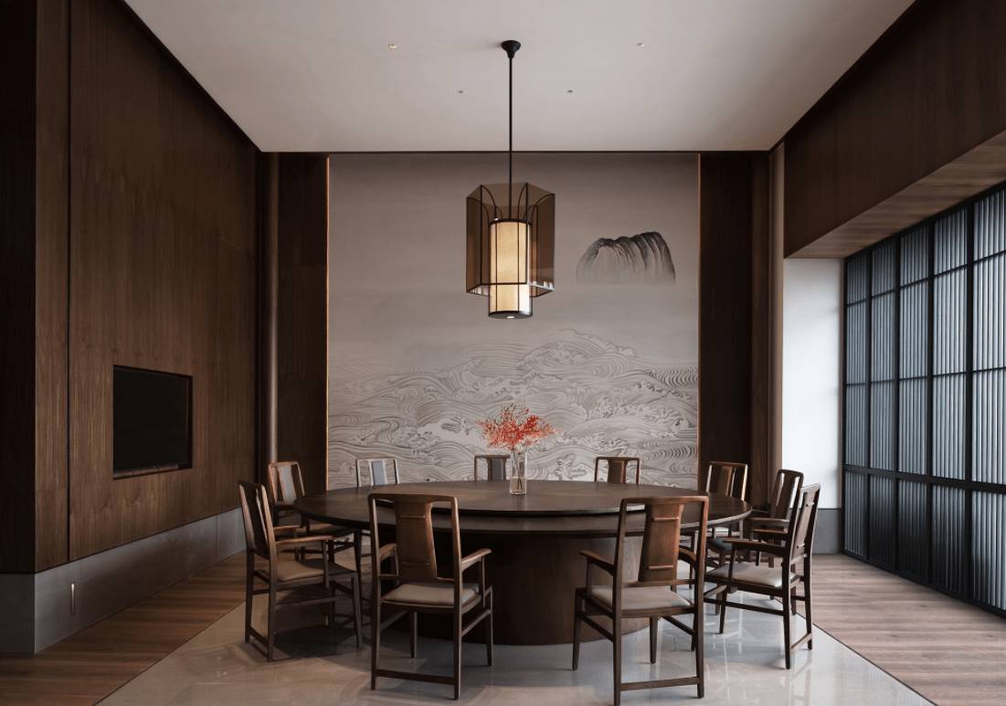 典型的中式餐厅设计欣赏