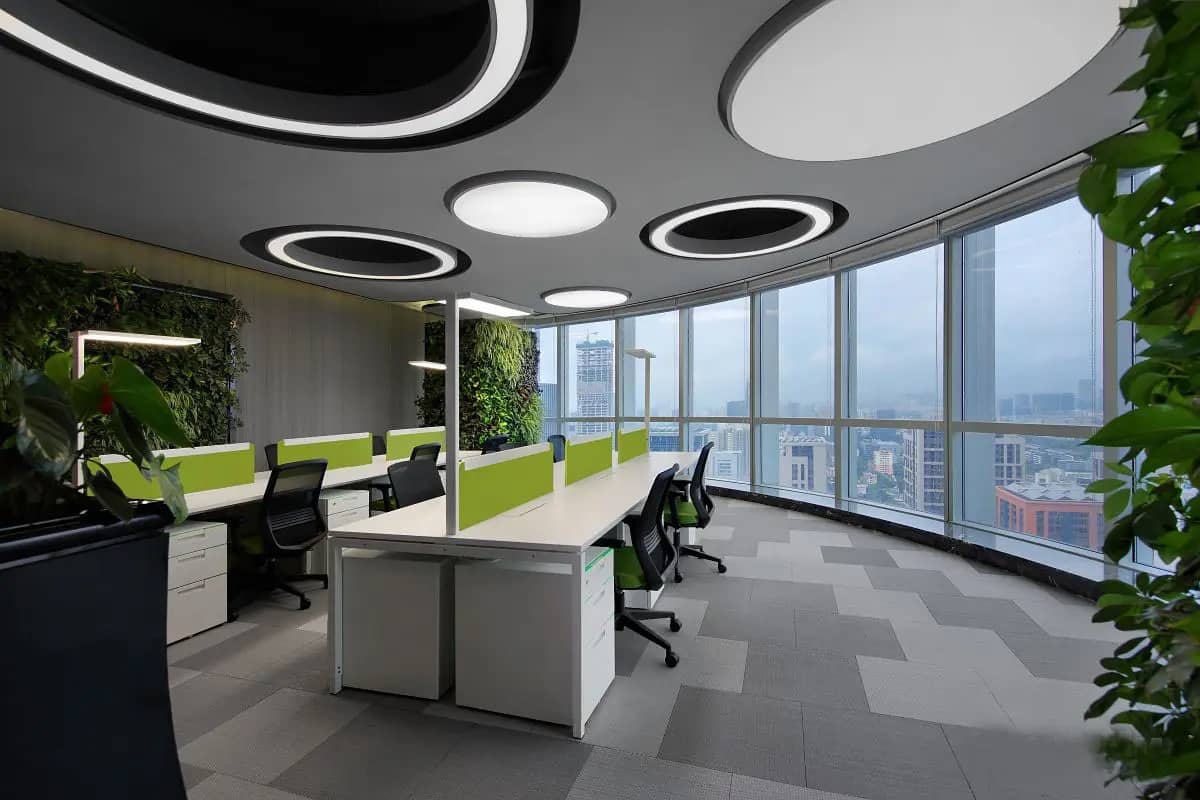 某公司办公空间灯光设计欣赏