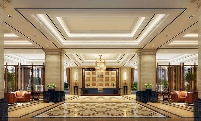 空间利用较好的酒店大堂设计欣赏