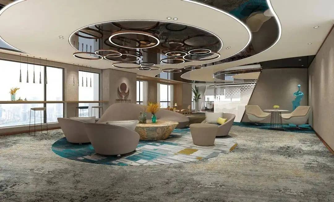 有特色的办公室天花吊顶设计