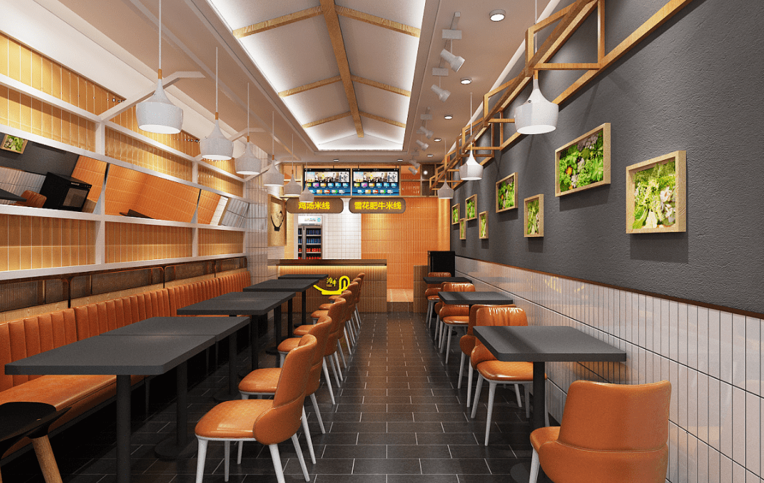 米线店设计欣赏一