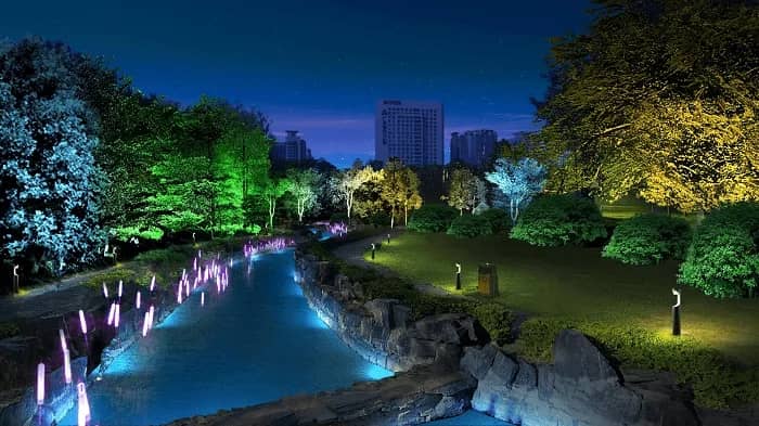 丰富多彩的灯光照明设计欣赏